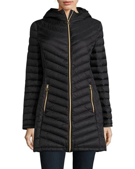 michael kors puffer coat mens|Michael Kors packable puffer jacket.